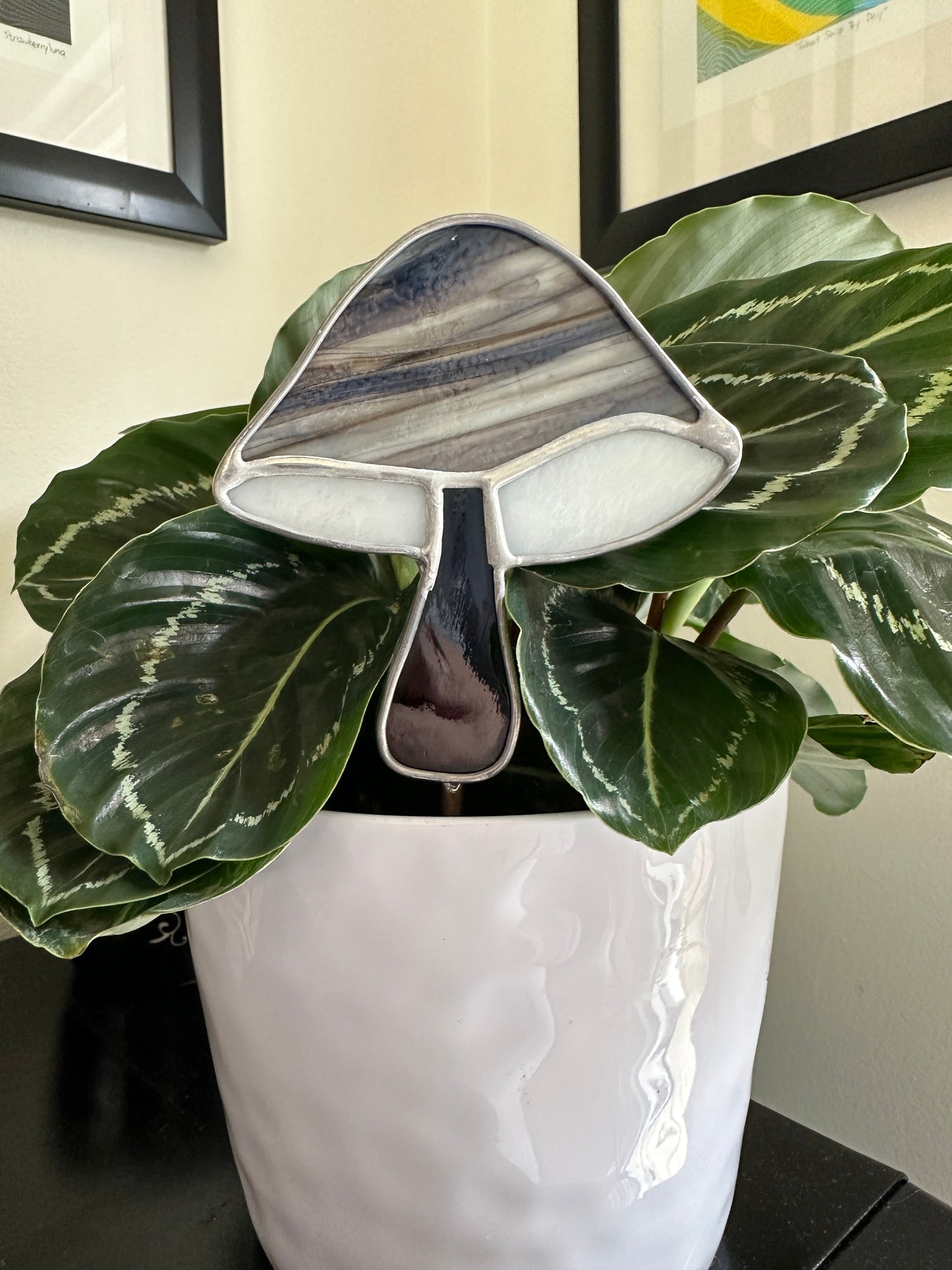 Mushroom Plant Stake